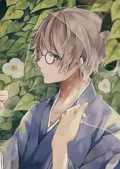 Anime Boy Đeo Mắt Kính Anime Boy Đeo Mắt Kính