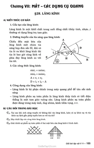 Bài Tập Mắt 11 Khi Không Đeo Kính