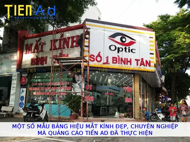 Bảng Hiệu Mắt Kính The Optic