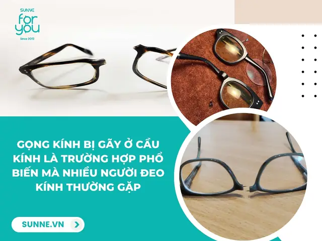 Bị Gãy Ve Mắt Kính