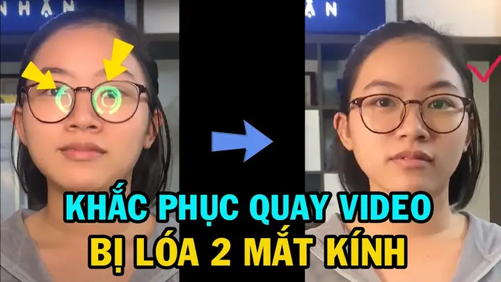 Cách Chỉnh Ảnh Bị Lóa Mắt Kính