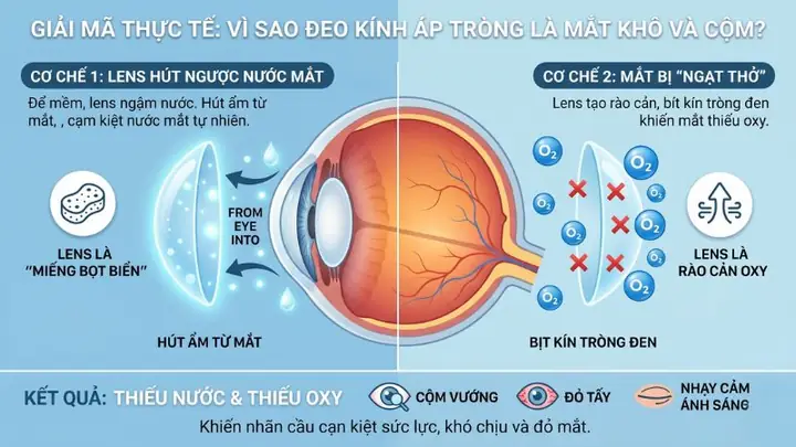 Cách Khong Bị Lồi Mắt Khi Đeo Kính Cạn Cách Khong Bị Lồi Mắt Khi Đeo Kính Cạn