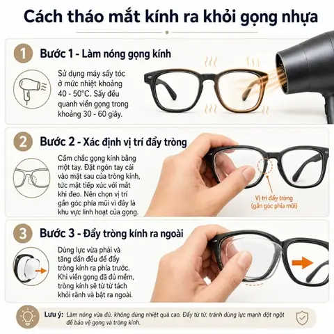 Cách Làm Trong Kính Đeo Mắt