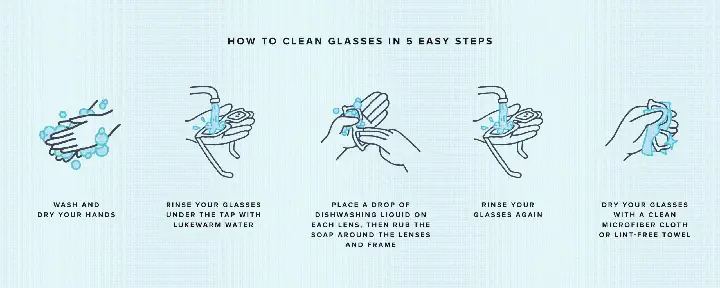 Cách Lau Kính Mắt Sạch Bóng Cách Lau Kính Mắt Sạch Bóng