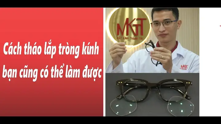 Cách Tháo Mắt Kính Ngố