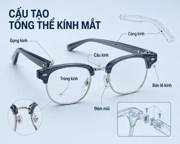 Cầu Kính Ở Kính Mắt