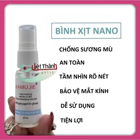 Chai Xịt Mắt Kính