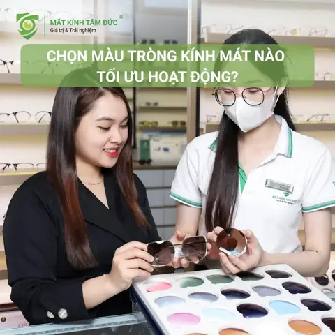 Cho Thấy Mắt Kính Màu Hổ Phách Có Thể