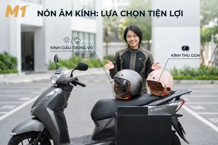 Chọn Kính Mắt Đi Mô Tô