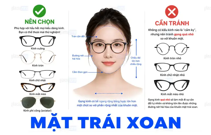 Chọn Kính Mắt Hợp Khuôn Mặt Chọn Kính Mắt Hợp Khuôn Mặt