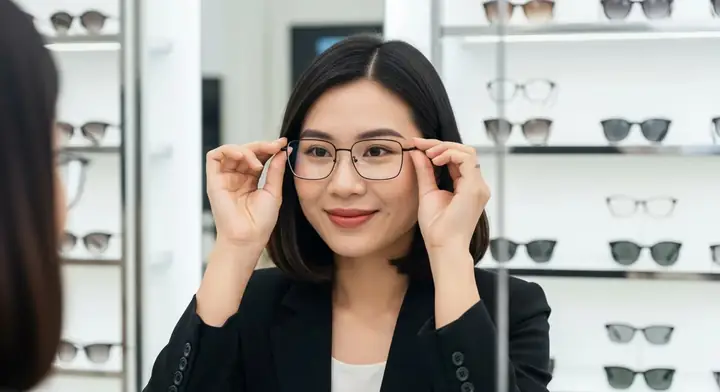 Chọn Mắt Kính Đẹp Cho Mặt Tròn Chọn Mắt Kính Đẹp Cho Mặt Tròn