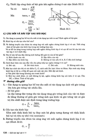 Công Thức Bài Tập Về Mắt Kính Lúp