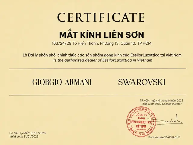 Công Ty Mắt Kính Liên Sơn Công Ty Mắt Kính Liên Sơn