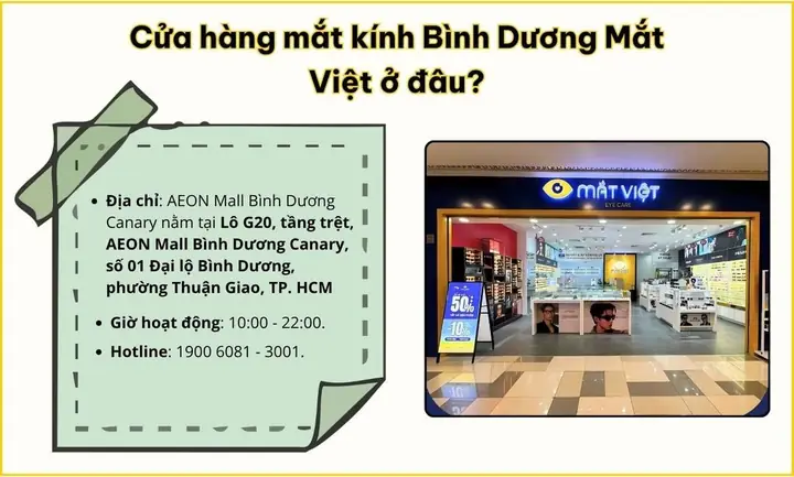 Cửa Hàng Mắt Kính Tại Bình Dương Cửa Hàng Mắt Kính Tại Bình Dương