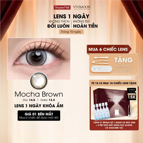 Đeo Kính Áp Tròng 1 Bên Mắt