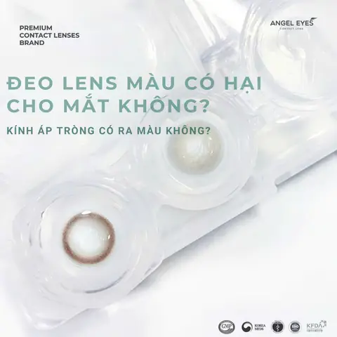 Đeo Kính Áp Tròng Có Hại Cho Mắt Không