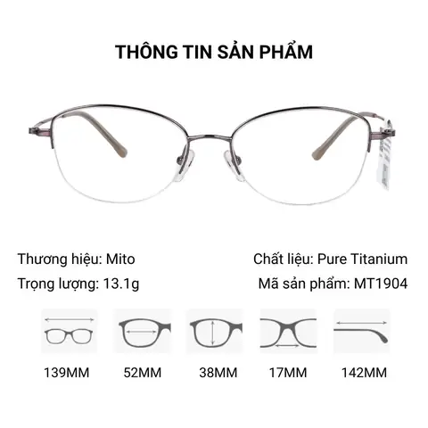Form Kính Mắt Mèo Nửa Đen Trắng