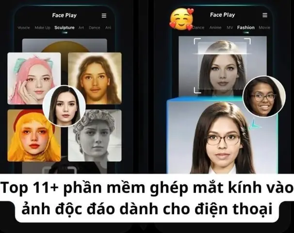 Ghép Kính Mắt Vào Ảnh Khuôn Mặt Trong Photoshop Ghép Kính Mắt Vào Ảnh Khuôn Mặt Trong Photoshop