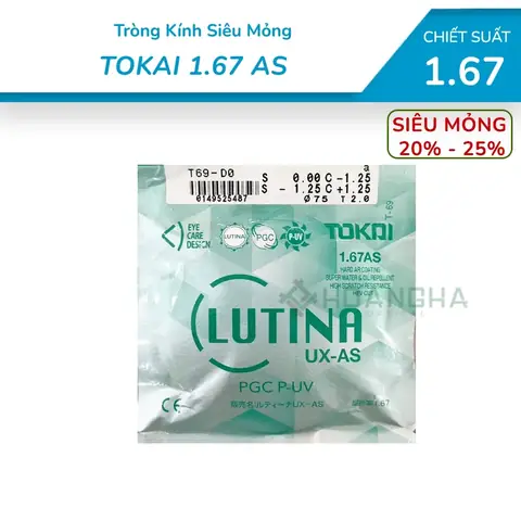 Giá Của Mắt Kính Lutina