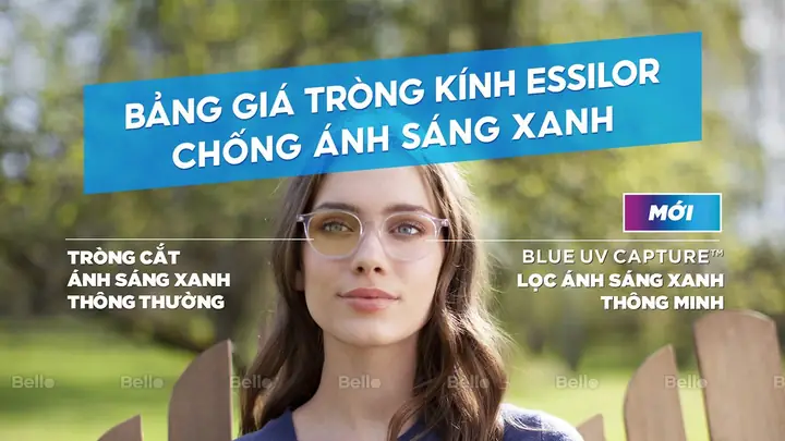 Giá Kính Mắt Chống Ánh Sáng Xanh