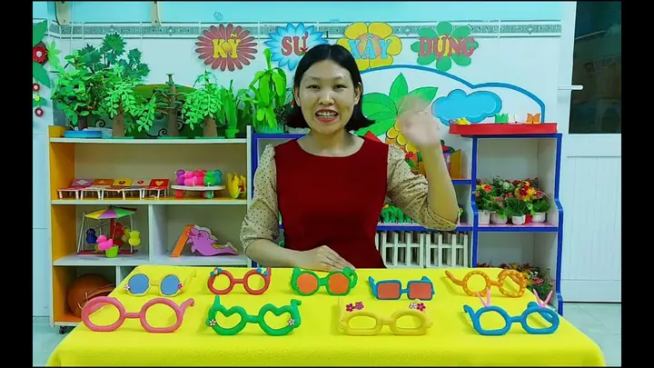 Giáo An Tạo Hình Nặn Kính Đeo Mắt Giáo An Tạo Hình Nặn Kính Đeo Mắt