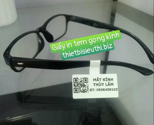Giấy In Tem Kính Mắt