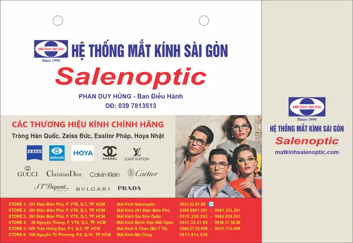 Hệ Thống Mắt Kính Sài Gòn Hệ Thống Mắt Kính Sài Gòn