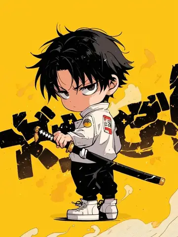 Hình Nền Chibi Boy Đeo Mắt Kính