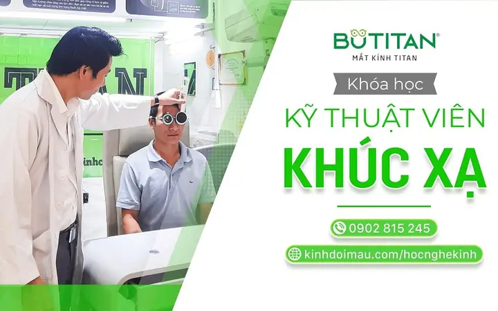 Học Kỹ Thuật Viên Mắt Kính
