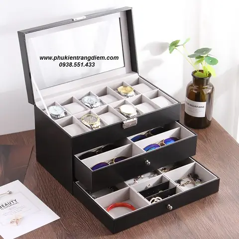 Hộp Đựng Đồng Hồ Và Kính Mắt