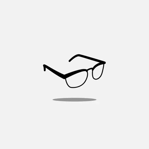 Icon Mắt Kính Đen