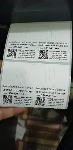 In Tem Mắt Kính