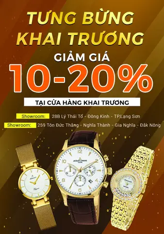 Khai Trương Cửa Hàng Đồng Hồ Kính Mắt