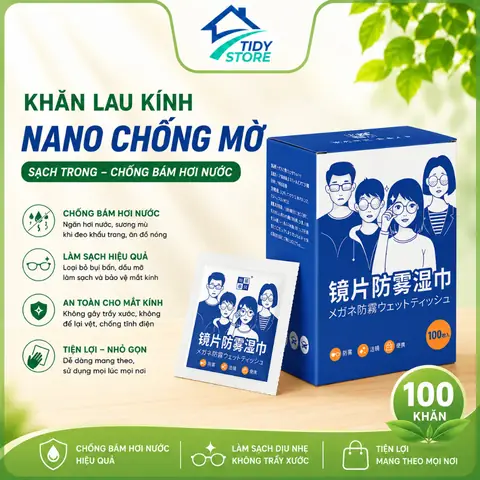 Khăn Giấy Lau Mắt Kính Không Trầy