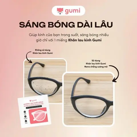 Khăn Lau Mịn Kính Mắt