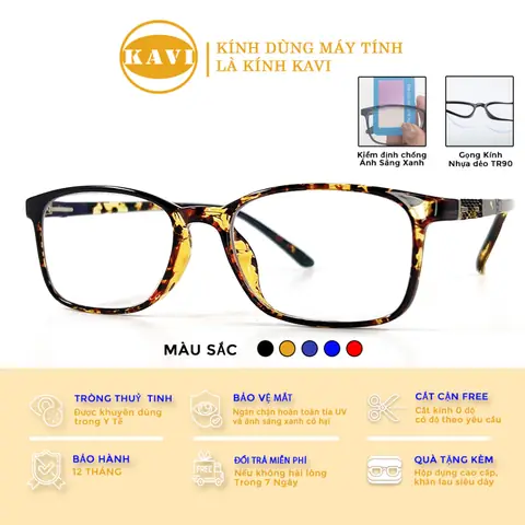 Kính 0 Độ Bảo Vệ Mắt Cho Nam
