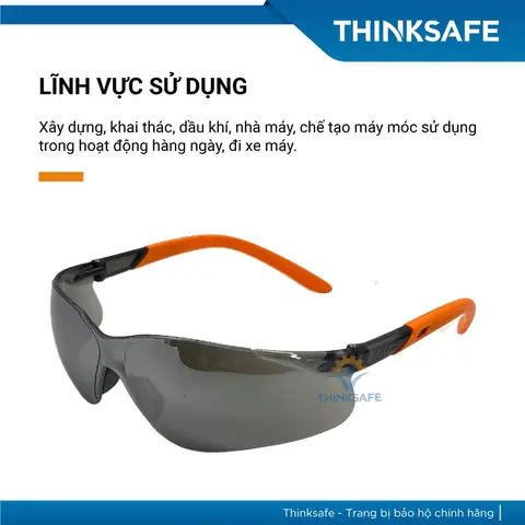 Kính Bảo Hộ King's Ky2224 Mắt Đen Tráng Bạc Kính Bảo Hộ King's Ky2224 Mắt Đen Tráng Bạc