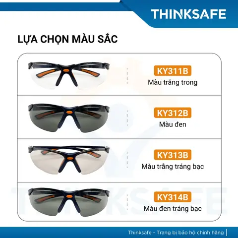 Kính Bảo Hộ King's Ky312b Mắt Đen
