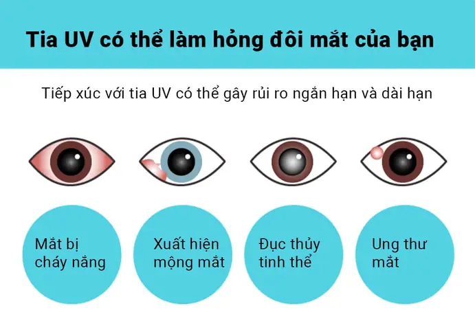Kính Bảo Hộ Mắt Khỏi Tia Uv
