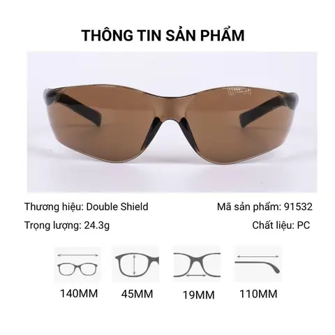 Kính Bảo Vệ Mắt Double Shield Kính Bảo Vệ Mắt Double Shield