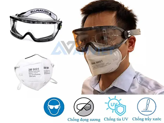 Kính Bảo Vệ Mắt Hóa Chất Kính Bảo Vệ Mắt Hóa Chất