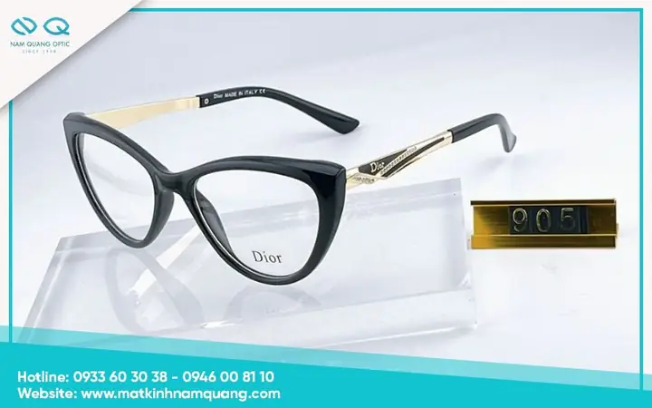 Kính Cận Dior Mắt Mèo