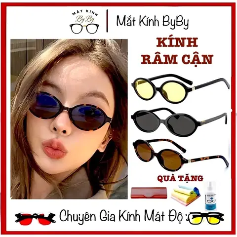 Kính Cận Mắt Bầu Nâu Kính Cận Mắt Bầu Nâu