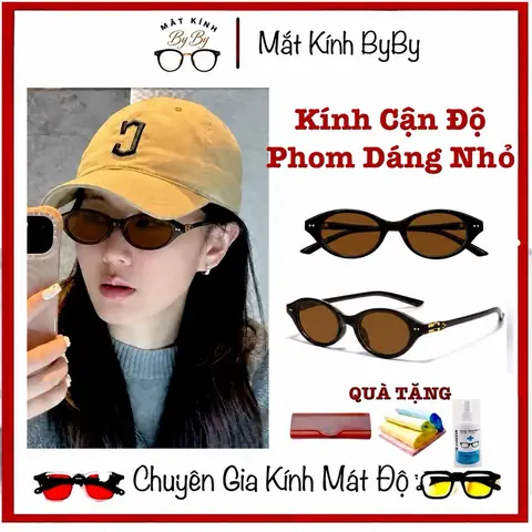 Kính Cận Mắt Bầu Nâu Kính Cận Mắt Bầu Nâu