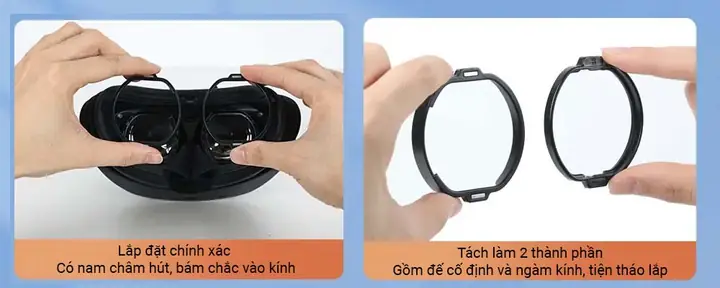 Kính Cận Mắt Nam Châm