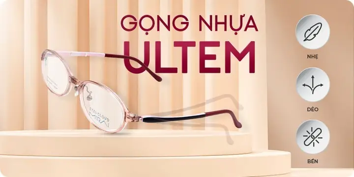 Kính Dày Dặn Mắt Kính Trong Suốt