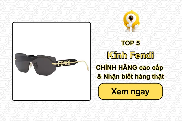 Kính Fendi Mắt Mèo Auth