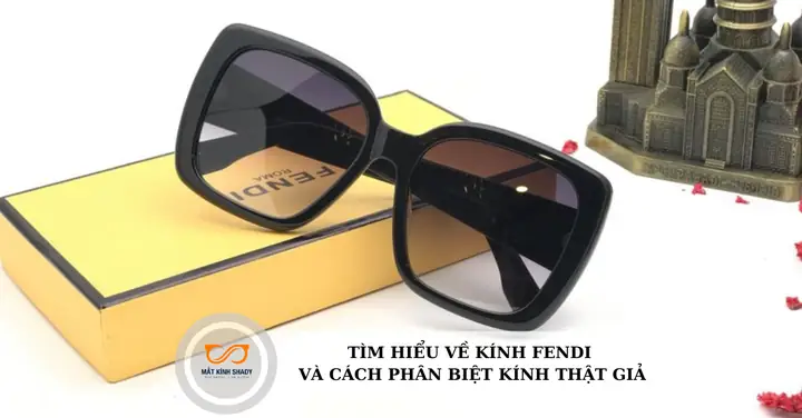 Kính Fendi Mắt Mèo Auth