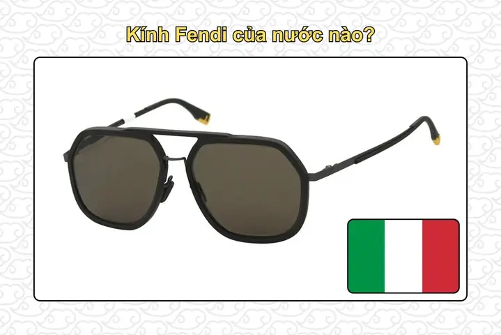 Kính Fendi Mắt Mèo Auth