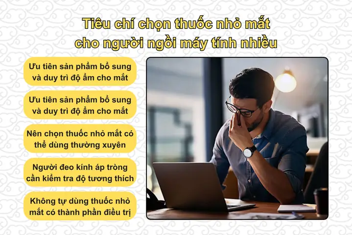 Kính Giảm Mỏi Mắt Cho Laptop